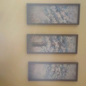 3 piece wall art